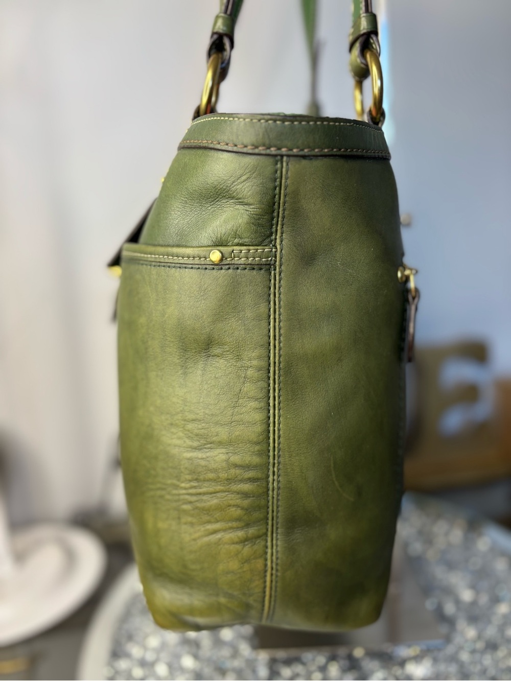 Coach 2009 Legacy Lily tote EUC - Picture 8 of 16